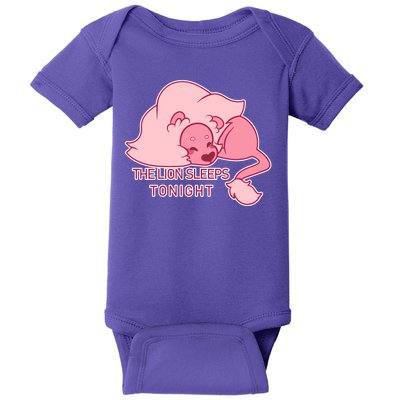 Stephens Universe Lion Sleeps Baby Bodysuit