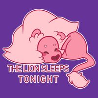 Stephens Universe Lion Sleeps Baby Bodysuit