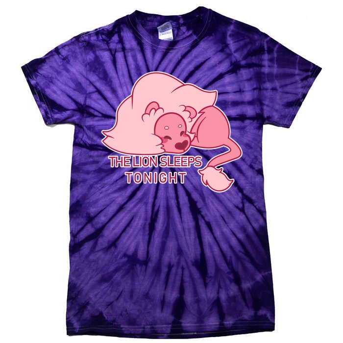 Stephens Universe Lion Sleeps Tie-Dye T-Shirt