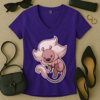 Stephens Universe Lionmew Women's V-Neck T-Shirt