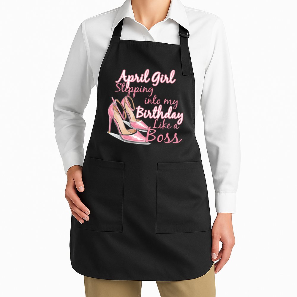 Stepping into April like a boss Apron