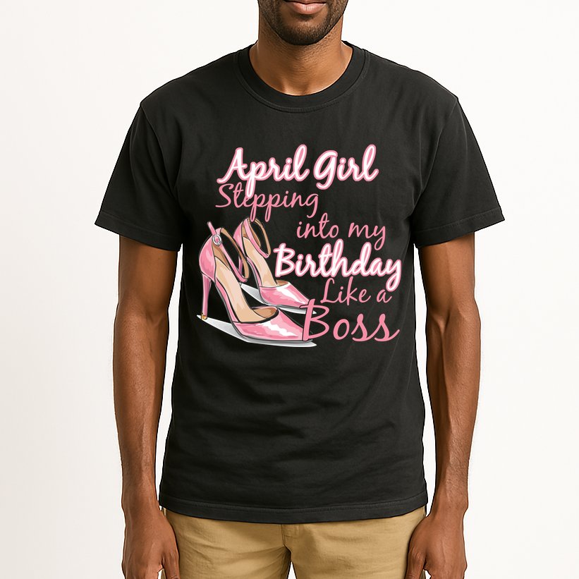 Stepping into April like a boss Tall T-Shirt