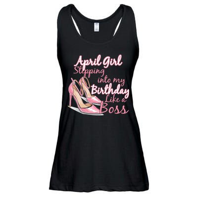 Stepping into April like a boss Ladies Essential Flowy Tank