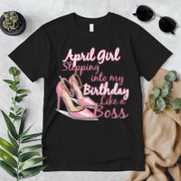 Stepping into April like a boss Premium T-Shirt