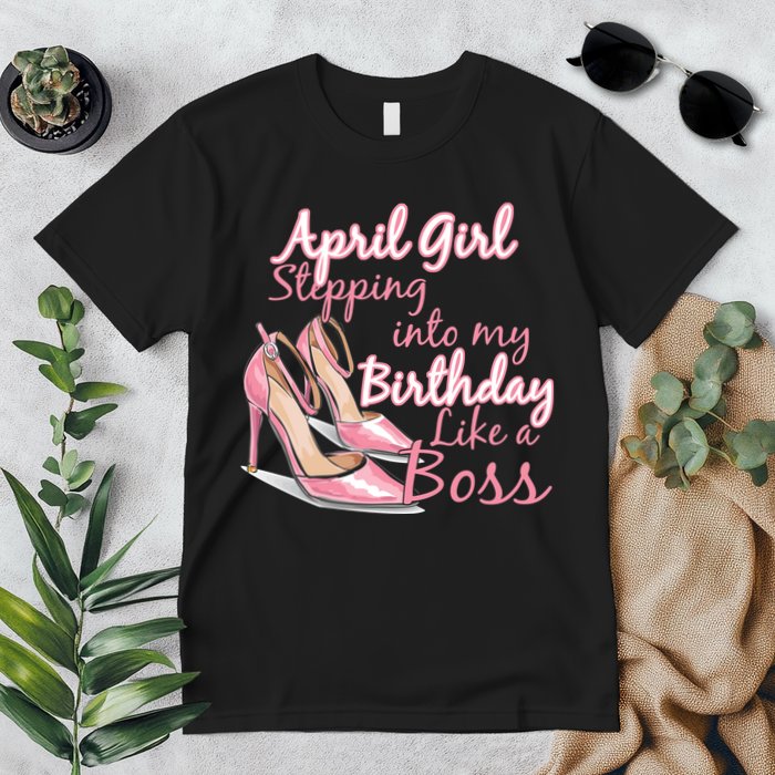 Stepping into April like a boss Premium T-Shirt