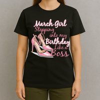 Stepping into March like a boss T-Shirt