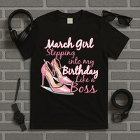 Stepping into March like a boss T-Shirt