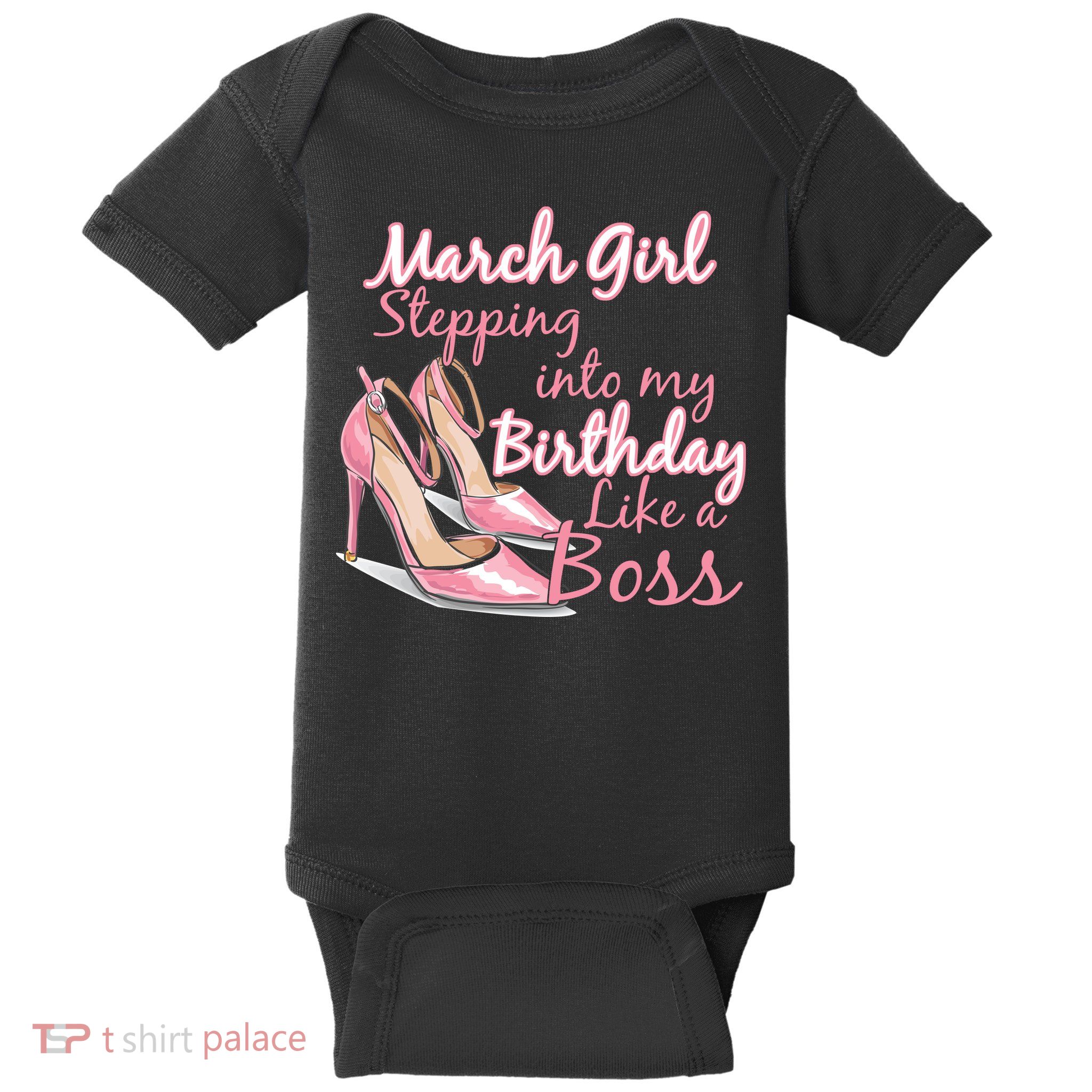 Stepping into March like a boss Baby Bodysuit