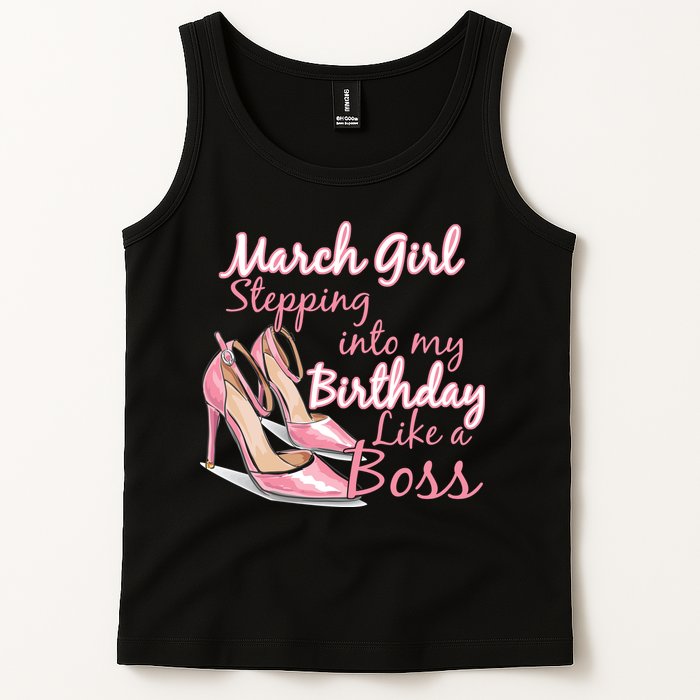 Stepping into March like a boss Tank Top