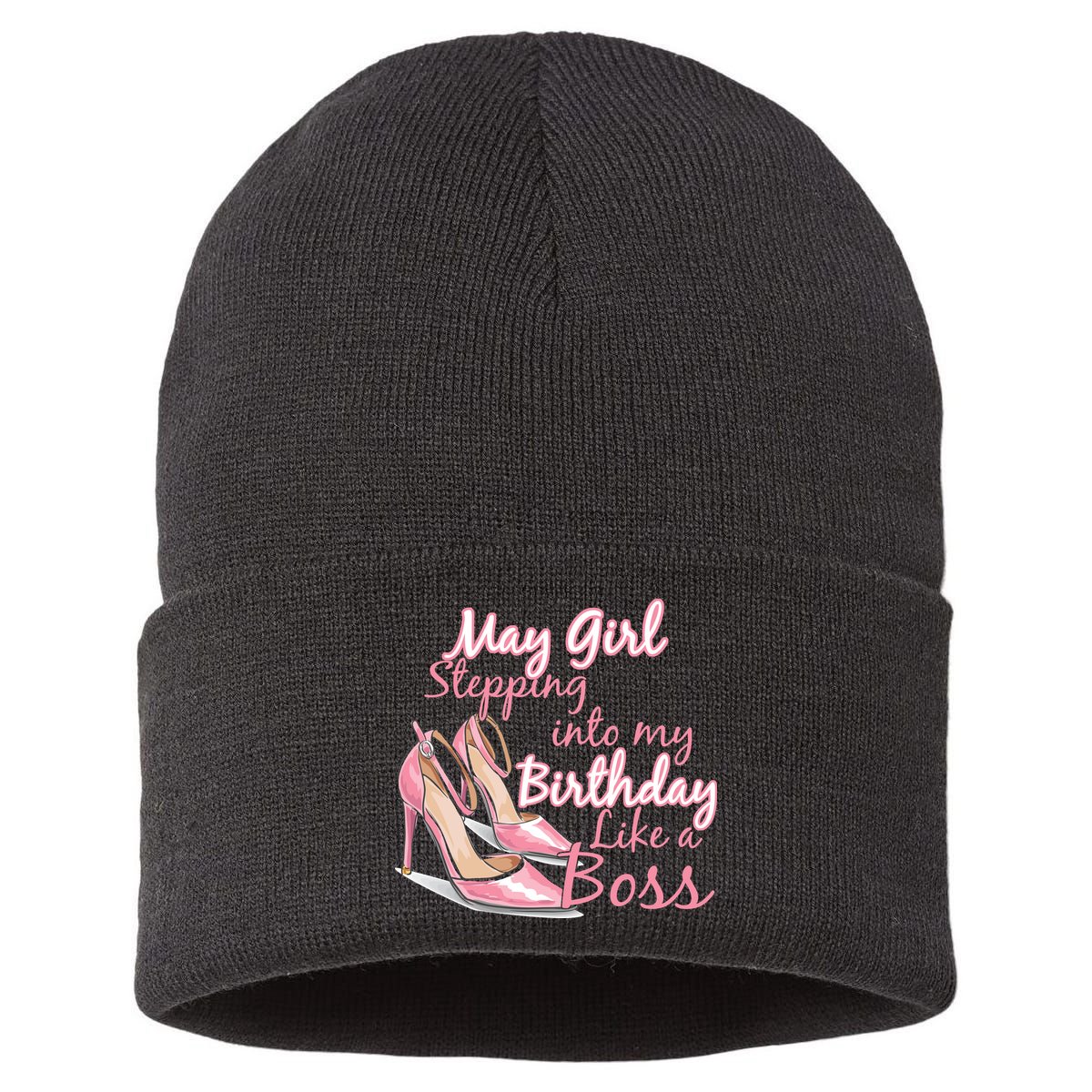 Stepping into May like a boss Sustainable Knit Beanie