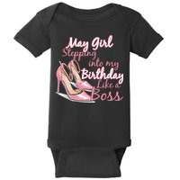Stepping into May like a boss Baby Bodysuit