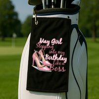 Stepping into May like a boss Golf Towel