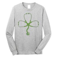 Stethoscope Clover Long Sleeve Shirt