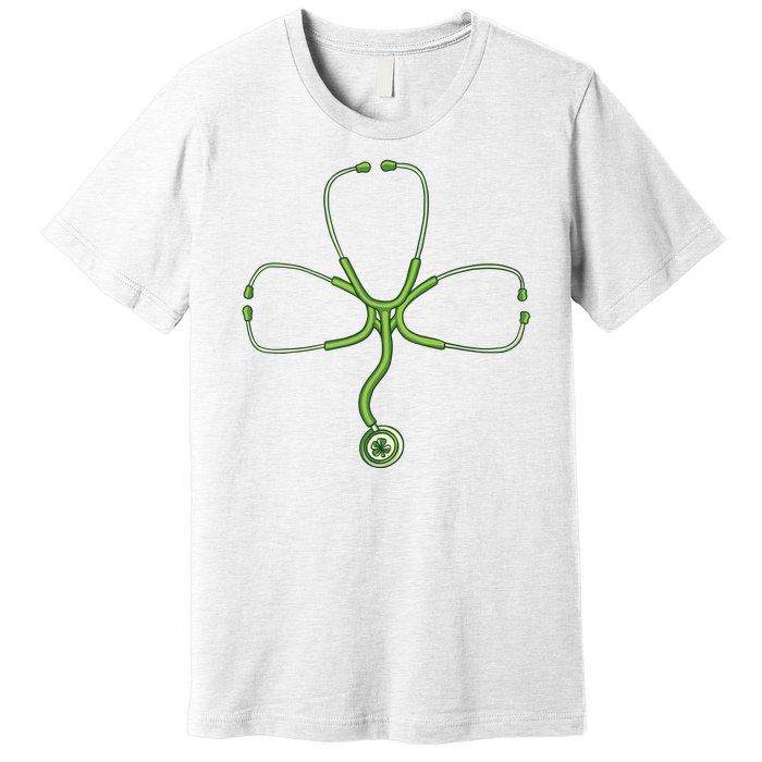 Stethoscope Clover Premium T-Shirt