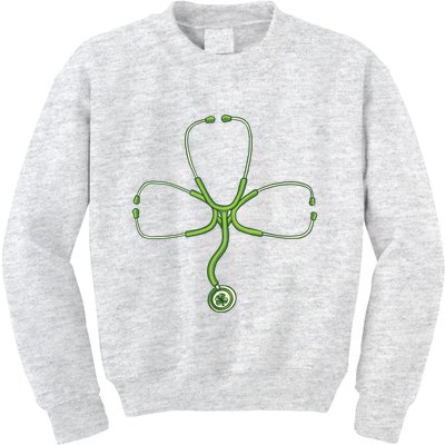 Stethoscope Clover Kids Sweatshirt