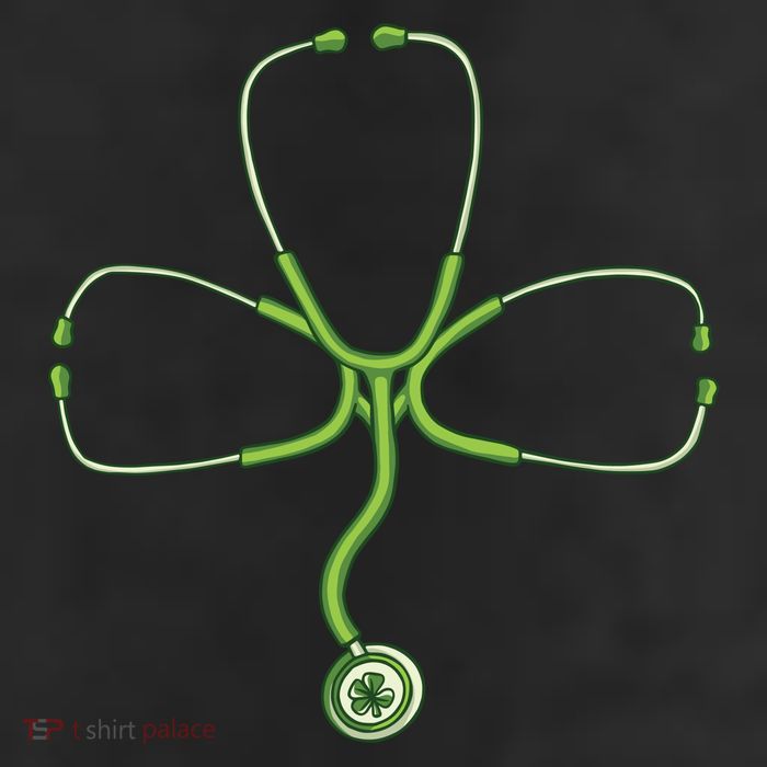 Stethoscope Clover 11oz C Handle Ceramic Mug