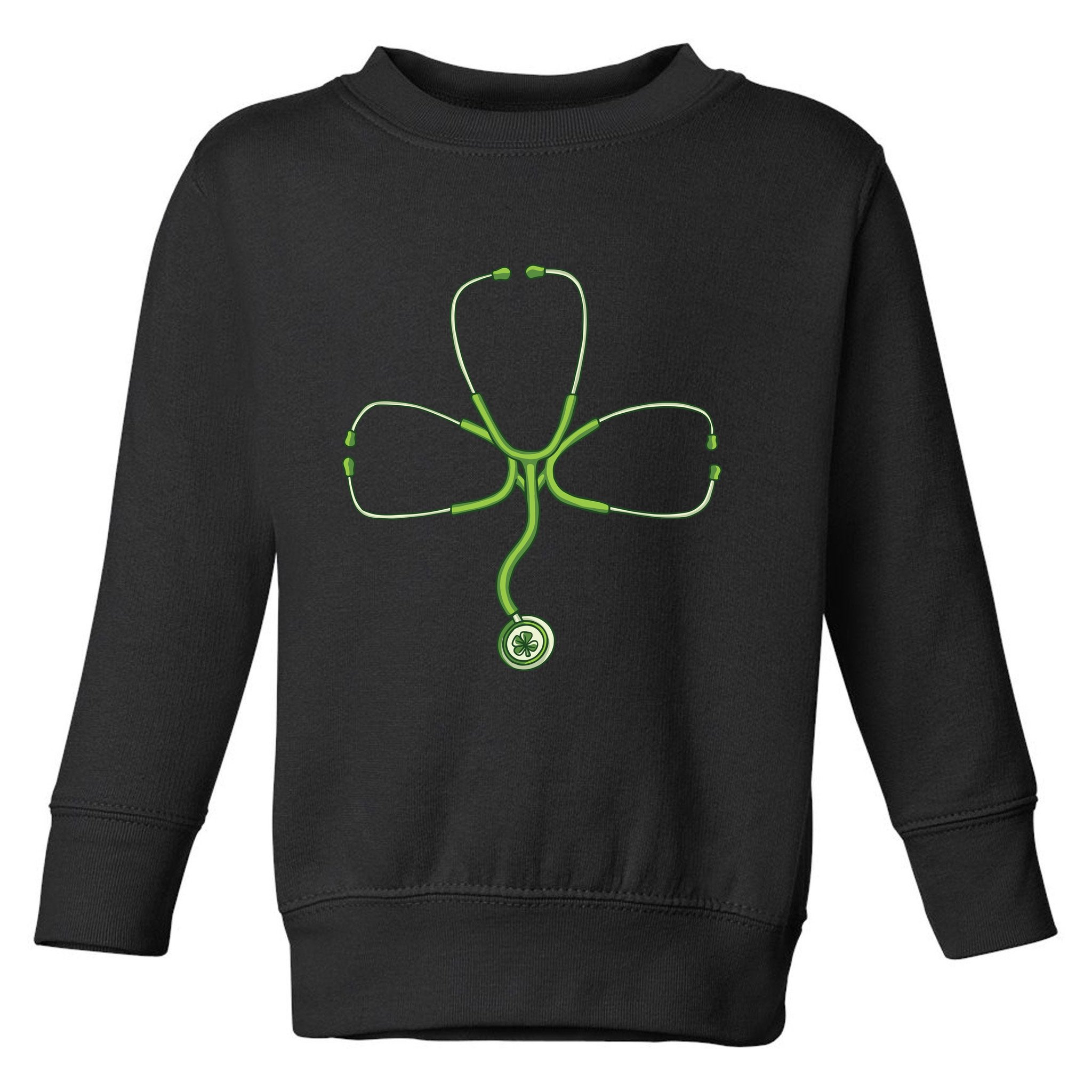 Stethoscope Clover Toddler Sweatshirt