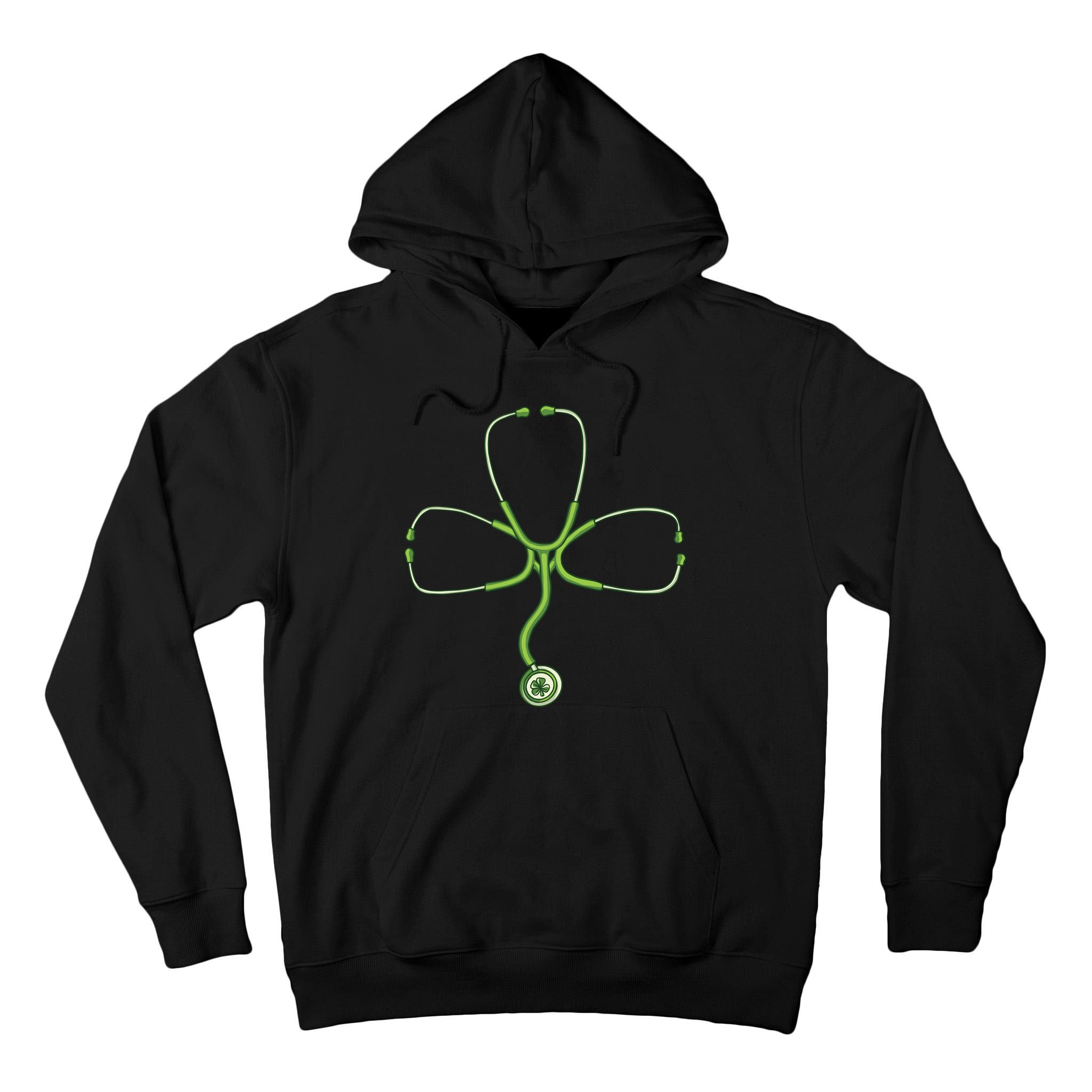 Stethoscope Clover Tall Hoodie