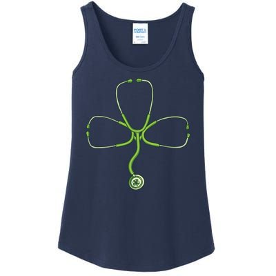 Stethoscope Clover Ladies Essential Tank