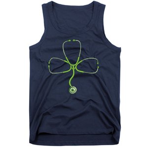 Stethoscope Clover Tank Top