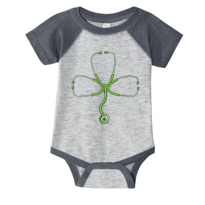 Stethoscope Clover Infant Baby Jersey Bodysuit