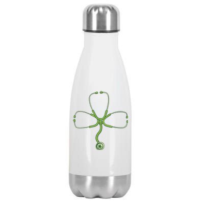 Stethoscope Clover Stainless Steel Insulated Water Bottle