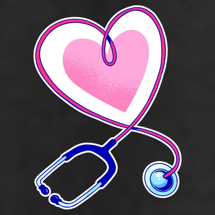 Stethoscope Heart Nursing  Adult Drive Performance Visor