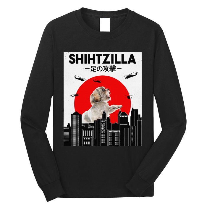 Shih Tzu Funny Shih Tzu Shih Tzu Long Sleeve Shirt