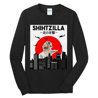 Shih Tzu Funny Shih Tzu Shih Tzu Tall Long Sleeve T-Shirt