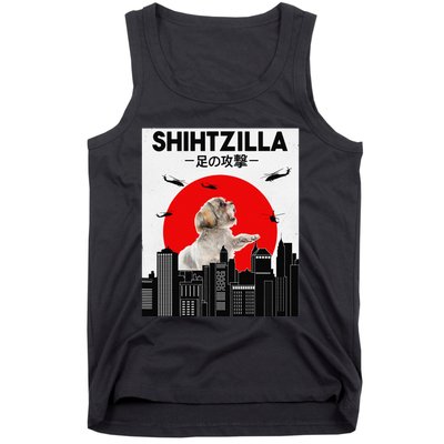 Shih Tzu Funny Shih Tzu Shih Tzu Tank Top