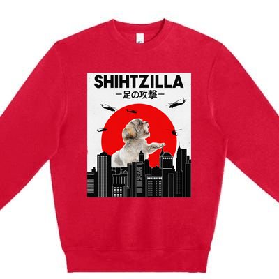 Shih Tzu Funny Shih Tzu Shih Tzu Premium Crewneck Sweatshirt