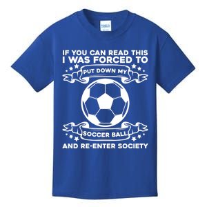 Soccer Team Fan Gift Supporter Soccer Player Gift Kids T-Shirt