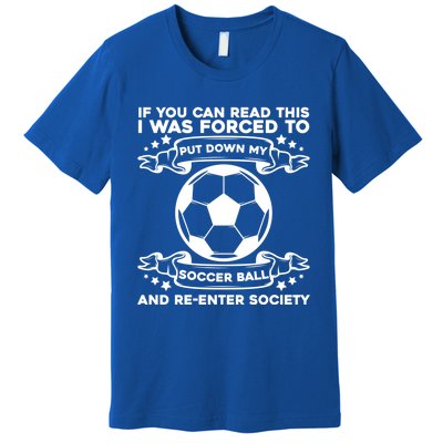 Soccer Team Fan Gift Supporter Soccer Player Gift Premium T-Shirt