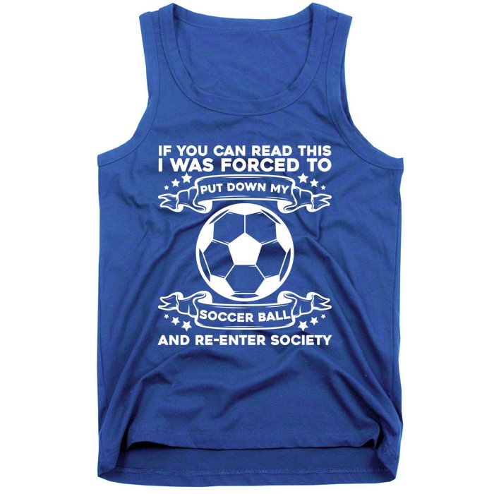 Soccer Team Fan Gift Supporter Soccer Player Gift Tank Top