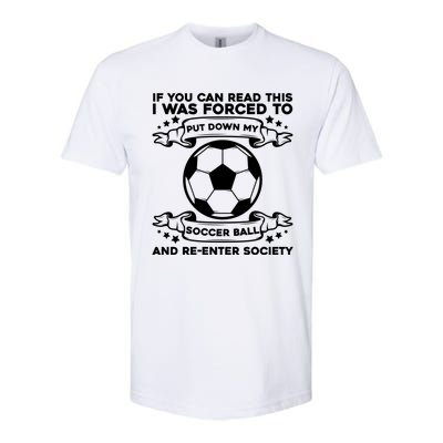 Soccer Team Fan Gift Supporter Soccer Player Gift Softstyle CVC T-Shirt