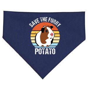 Save The Furry Potato Funny Guinea Pig USA-Made Doggie Bandana