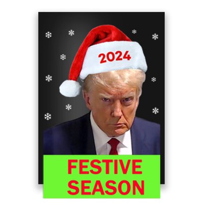 Santa Trump Festive Season Christmas Pro Trump Poster