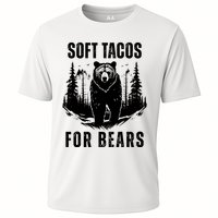 Soft Tacos For Bears Funny Camping Cooling Performance Crew T-Shirt