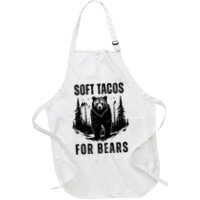 Soft Tacos For Bears Funny Camping Apron