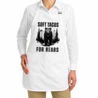 Soft Tacos For Bears Funny Camping Apron