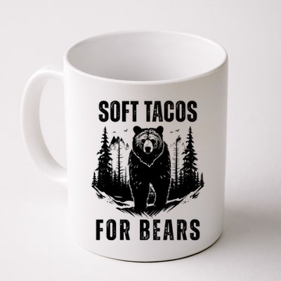 Soft Tacos For Bears Funny Camping Mug
