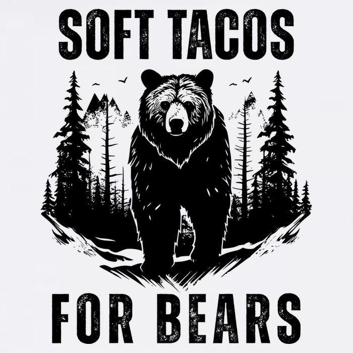 Soft Tacos For Bears Funny Camping Short Acrylic Beanie