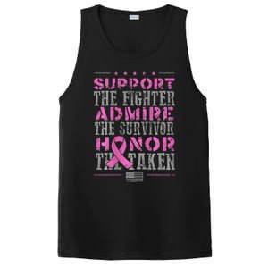 Support The Fighters Admire The Survivors Honor PosiCharge Competitor Tank