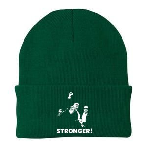 Stronger Trump Fight Support Knit Cap Winter Beanie