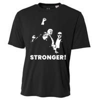 Stronger Trump Fight Support Cooling Performance Crew T-Shirt