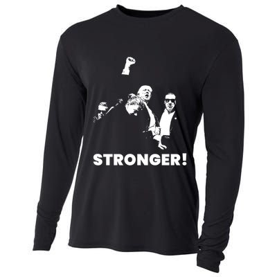 Stronger Trump Fight Support Cooling Performance Long Sleeve Crew