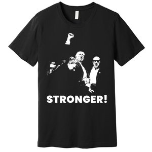 Stronger Trump Fight Support Premium T-Shirt