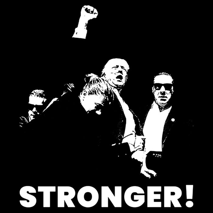 Stronger Trump Fight Support Womens Tank Top