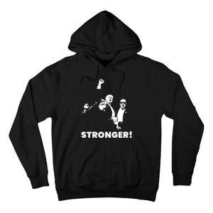 Stronger Trump Fight Support Tall Hoodie