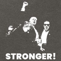 Stronger Trump Fight Support Cotton Canvas Backpack